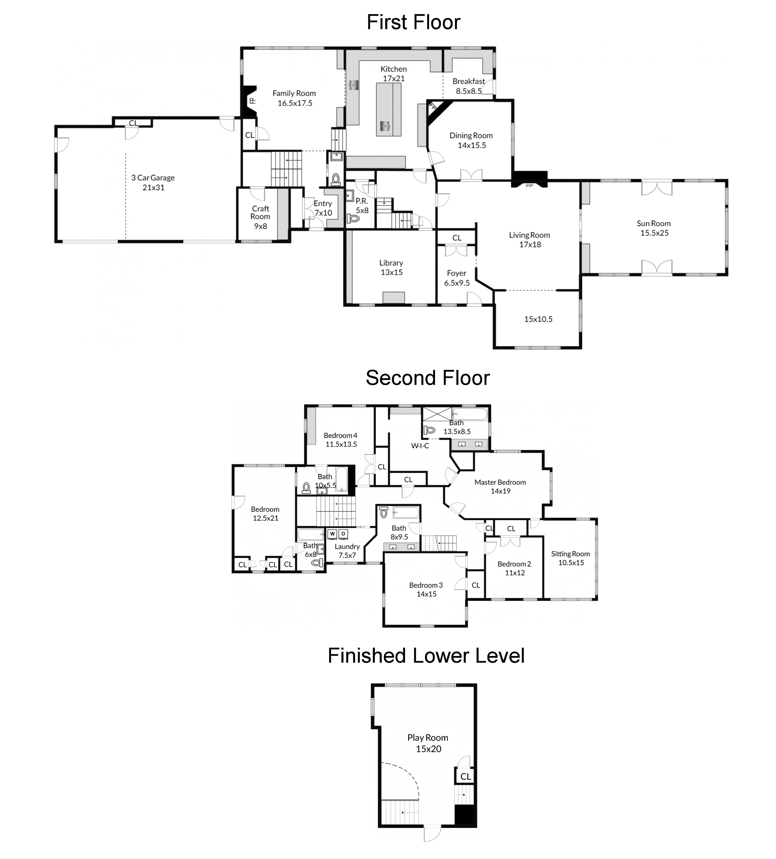 49 Gerrish Lane, New Canaan, Connecticut, 06840, $1,795,000, Property For Sale, Halstead Real Estate, Floorplan 49 Gerrish Lane, New Canaan, Connecticut, 06840, $1,795,000, Property For Sale, Halstead Real Estate, Floorplan