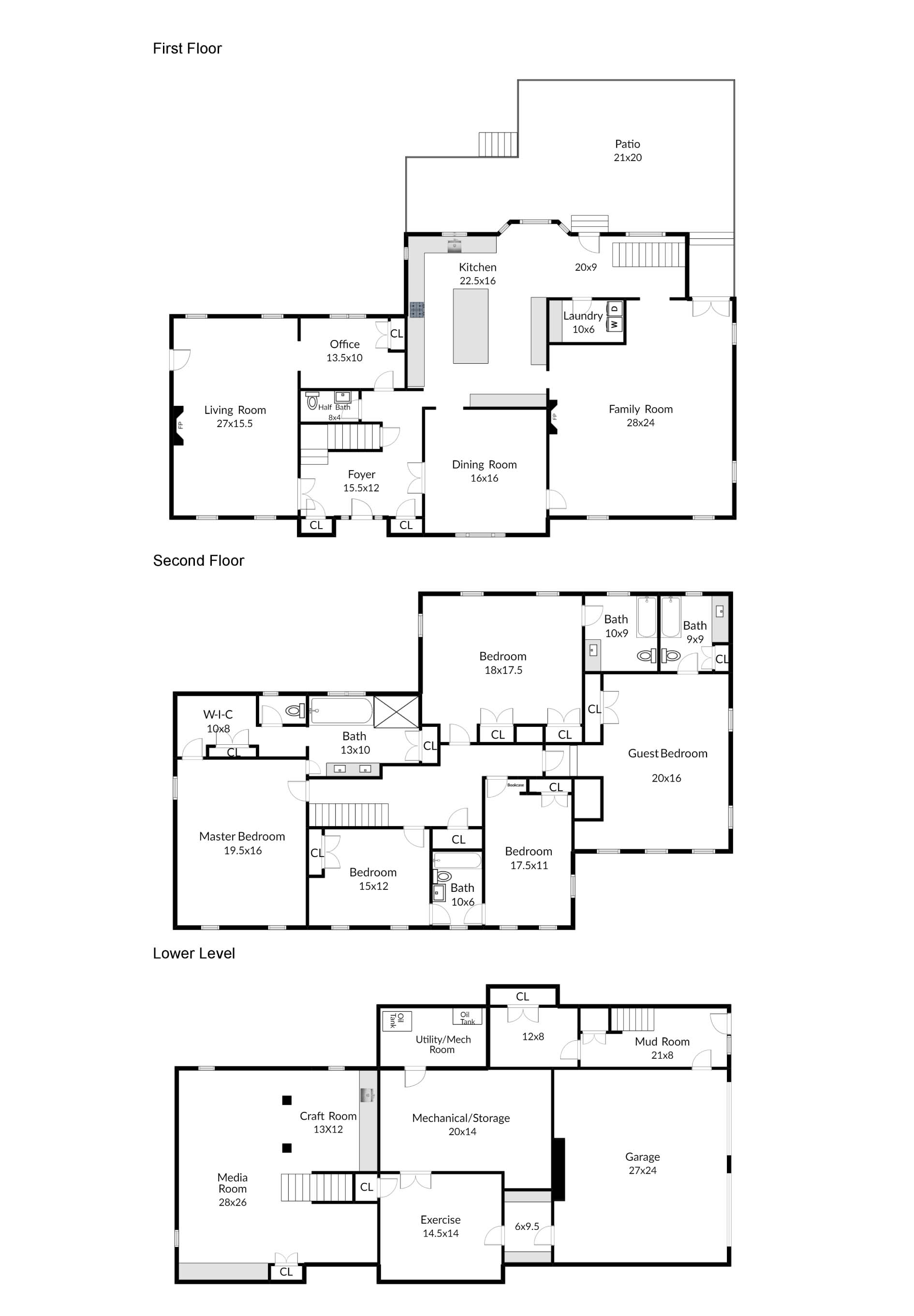 258 Wahackme Road, New Canaan, Connecticut, 06840, $2,295,000, Property For Sale, Halstead Real Estate, Floorplan 258 Wahackme Road, New Canaan, Connecticut, 06840, $2,295,000, Property For Sale, Halstead Real Estate, Floorplan