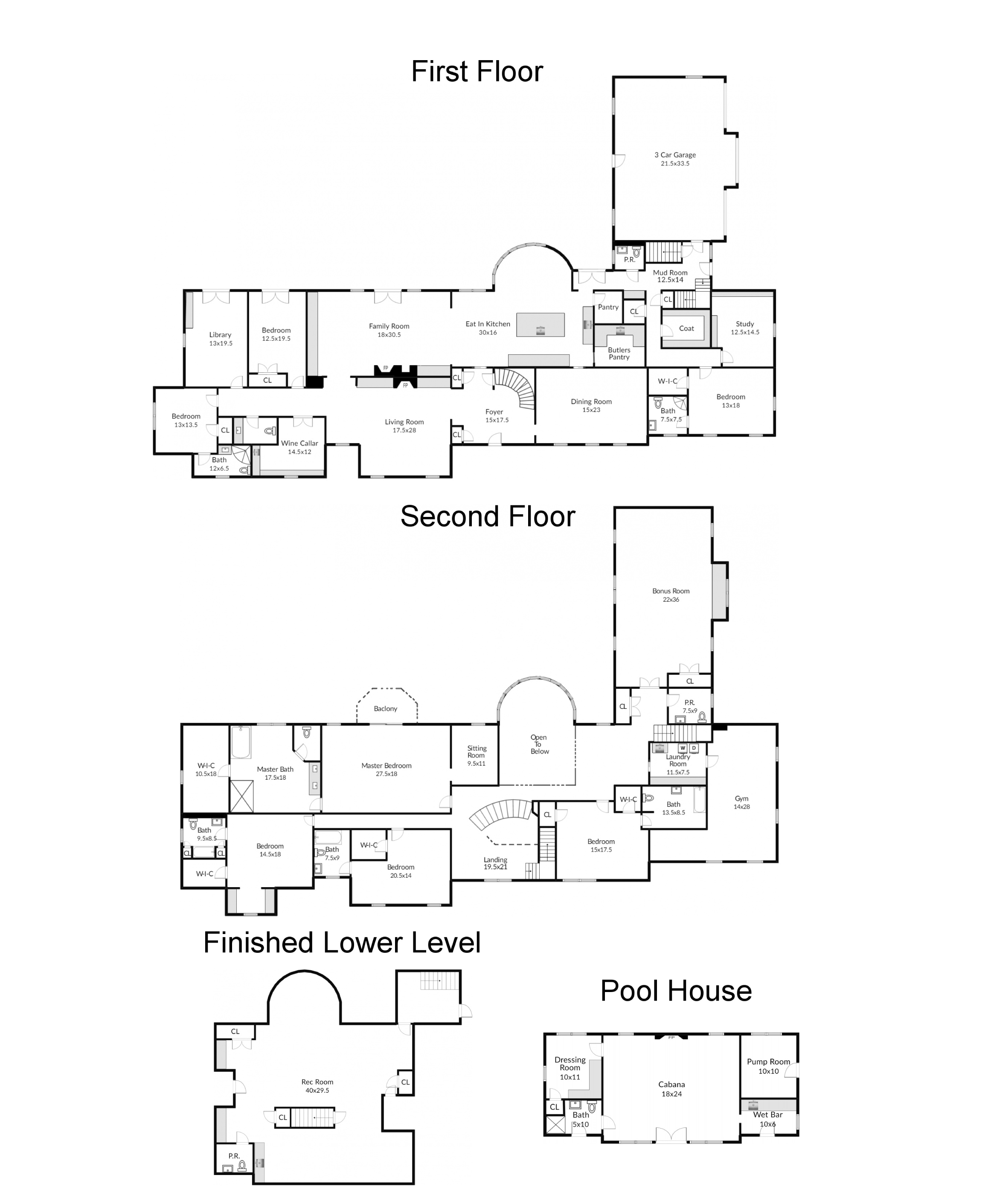 48 Blueberry Lane, Darien, Connecticut, 06820, $3,295,000, Property For Sale, Halstead Real Estate, Floorplan 48 Blueberry Lane, Darien, Connecticut, 06820, $3,295,000, Property For Sale, Halstead Real Estate, Floorplan