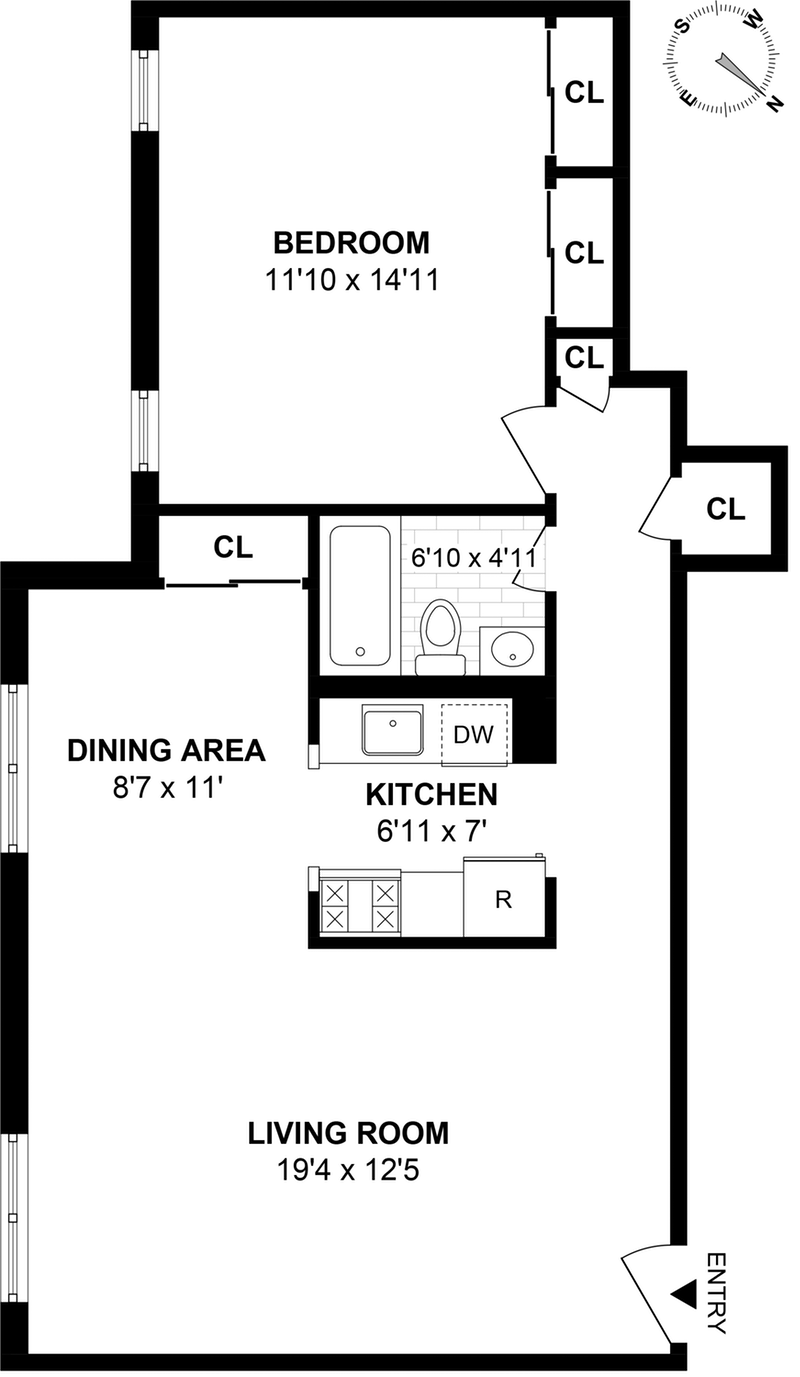 , Shore Acres, Staten Island, New York, 10305, $230,000, Property For Sale, Halstead Real Estate, Floorplan , Shore Acres, Staten Island, New York, 10305, $230,000, Property For Sale, Halstead Real Estate, Floorplan