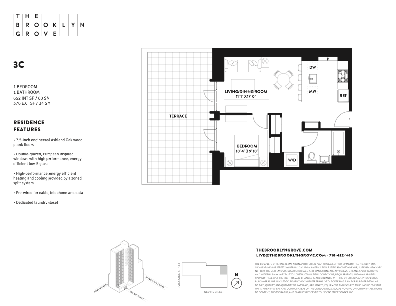 10 Nevins Street 3c, Downtown Brooklyn, Brooklyn, NY, 11217, $815,000, Property For Sale, Halstead Real Estate, Floorplan 10 Nevins Street 3c, Downtown Brooklyn, Brooklyn, NY, 11217, $815,000, Property For Sale, Halstead Real Estate, Floorplan