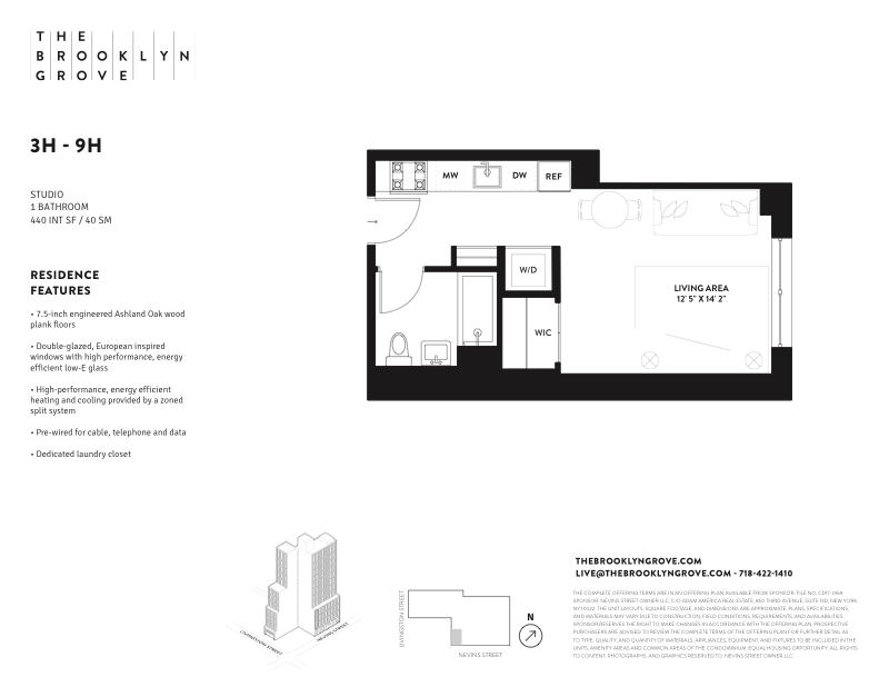 10 Nevins Street 3h, Downtown Brooklyn, Brooklyn, NY, 11217, $575,000, Property For Sale, Halstead Real Estate, Floorplan 10 Nevins Street 3h, Downtown Brooklyn, Brooklyn, NY, 11217, $575,000, Property For Sale, Halstead Real Estate, Floorplan