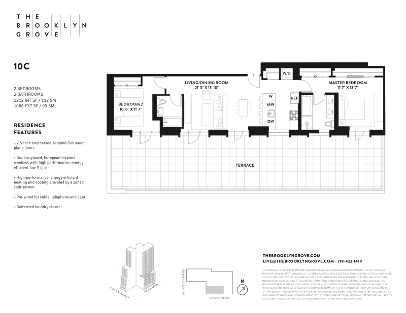 10 Nevins Street 10c, Downtown Brooklyn, Brooklyn, NY, 11217, $1,775,000, Property For Sale, Halstead Real Estate, Floorplan 10 Nevins Street 10c, Downtown Brooklyn, Brooklyn, NY, 11217, $1,775,000, Property For Sale, Halstead Real Estate, Floorplan