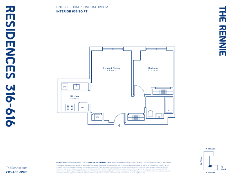 2351 Adam Clayton Powell 316, Upper Manhattan, NYC, 10030, $695,000, Property For Sale, Halstead Real Estate, Floorplan 2351 Adam Clayton Powell 316, Upper Manhattan, NYC, 10030, $695,000, Property For Sale, Halstead Real Estate, Floorplan
