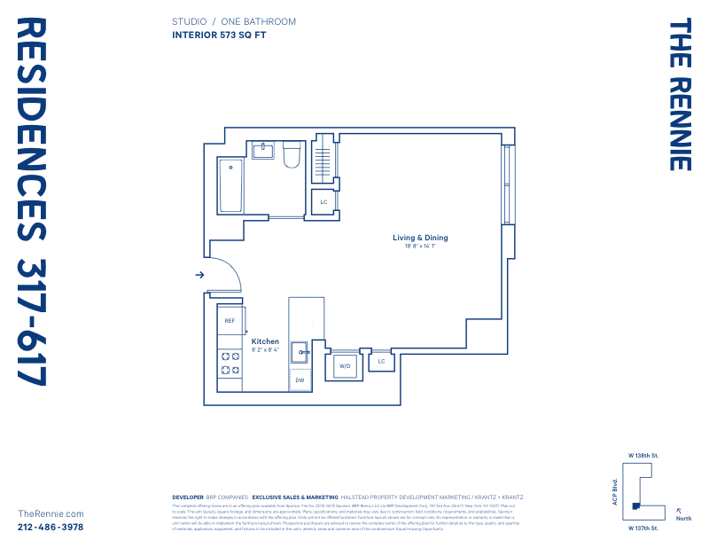 2351 Adam Clayton Powell 517, Upper Manhattan, NYC, 10030, $638,000, Property For Sale, Halstead Real Estate, Floorplan 2351 Adam Clayton Powell 517, Upper Manhattan, NYC, 10030, $638,000, Property For Sale, Halstead Real Estate, Floorplan