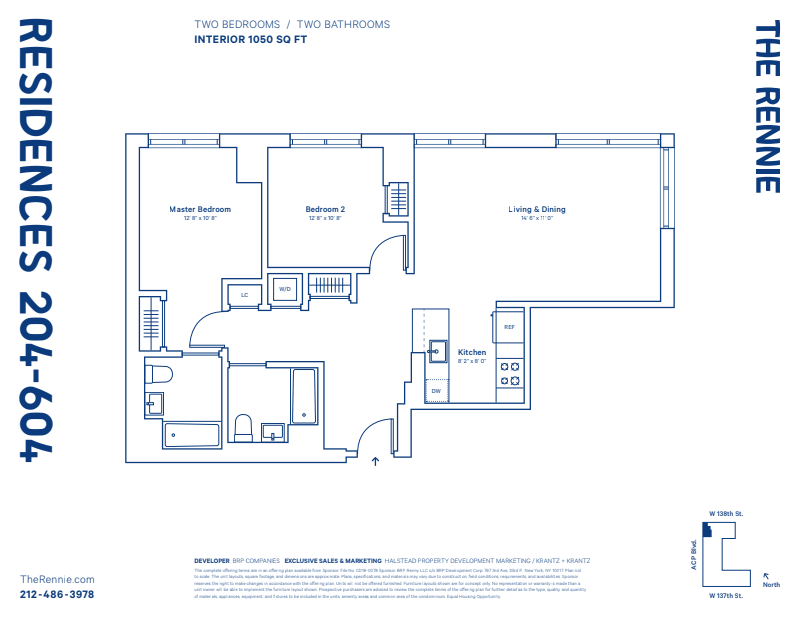 2351 Adam Clayton Powell 504, Upper Manhattan, NYC, 10030, $1,160,000, Property For Sale, Halstead Real Estate, Floorplan 2351 Adam Clayton Powell 504, Upper Manhattan, NYC, 10030, $1,160,000, Property For Sale, Halstead Real Estate, Floorplan