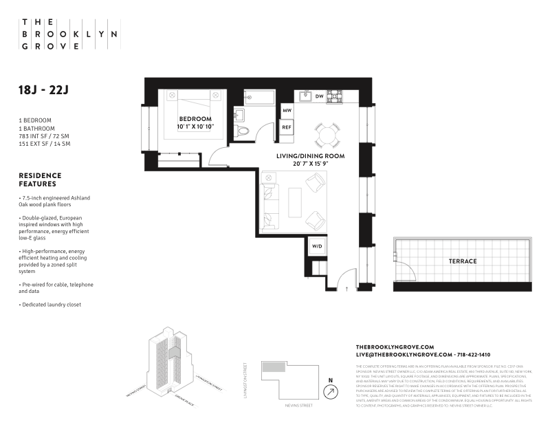10 Nevins Street 21j, Downtown Brooklyn, Brooklyn, NY, 11217, $1,135,000, Property For Sale, Halstead Real Estate, Floorplan 10 Nevins Street 21j, Downtown Brooklyn, Brooklyn, NY, 11217, $1,135,000, Property For Sale, Halstead Real Estate, Floorplan