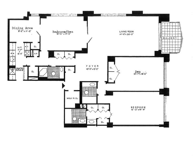 303 East 57th Street 45a, Midtown East, NYC, 10022, $980,000, Property For Sale, Halstead Real Estate, Floorplan 303 East 57th Street 45a, Midtown East, NYC, 10022, $980,000, Property For Sale, Halstead Real Estate, Floorplan