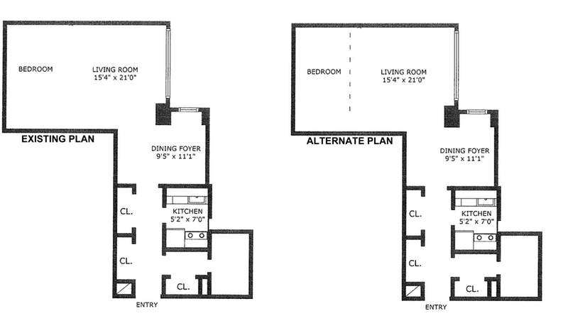 303 East 57th Street 19a, Midtown East, NYC, 10022, $360,000, Property For Sale, Halstead Real Estate, Floorplan 303 East 57th Street 19a, Midtown East, NYC, 10022, $360,000, Property For Sale, Halstead Real Estate, Floorplan