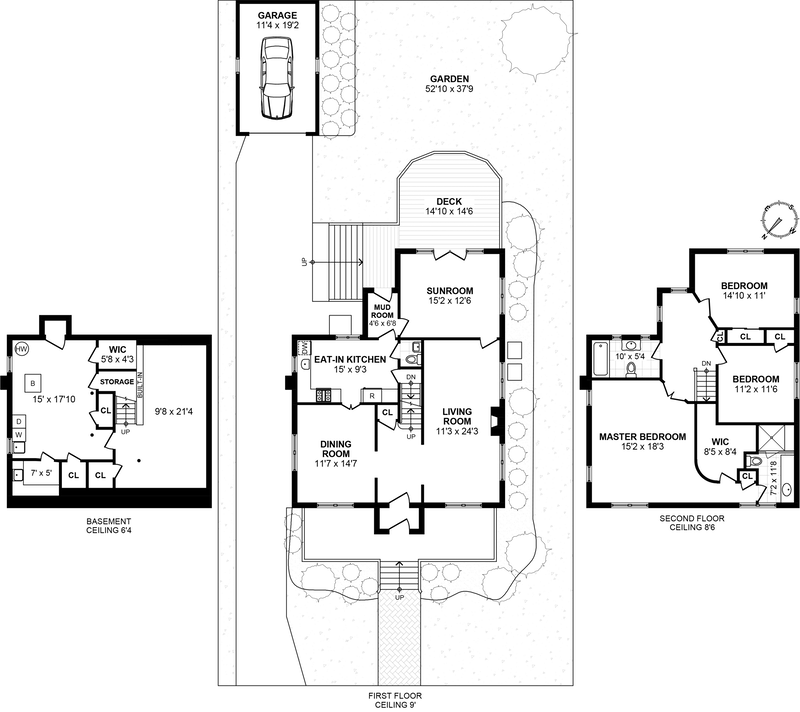 1063 Roselle Place, Woodmere, New York, 11598, $780,000, Property For Sale, Halstead Real Estate, Floorplan 1063 Roselle Place, Woodmere, New York, 11598, $780,000, Property For Sale, Halstead Real Estate, Floorplan