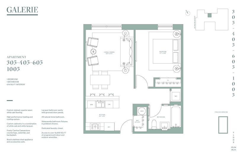 2218 Jackson Avenue 1005, Long Island City, Queens, NY, 11101, $925,000, Property For Sale, Halstead Real Estate, Floorplan 2218 Jackson Avenue 1005, Long Island City, Queens, NY, 11101, $925,000, Property For Sale, Halstead Real Estate, Floorplan