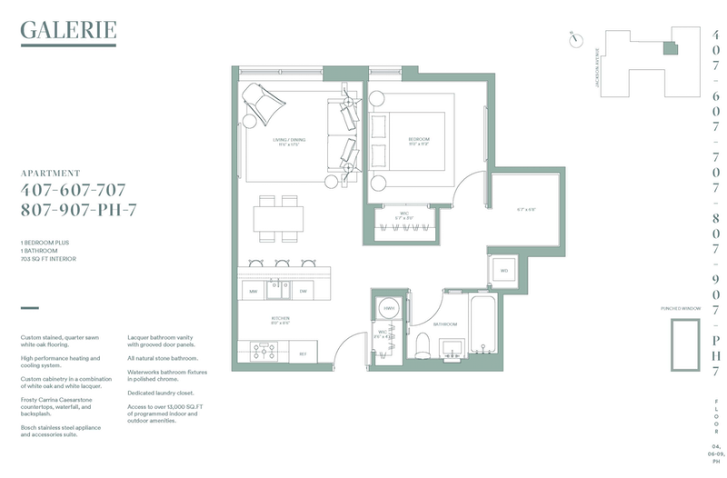 2218 Jackson Avenue Ph7, Long Island City, Queens, NY, 11101, $949,000, Property For Sale, Halstead Real Estate, Floorplan 2218 Jackson Avenue Ph7, Long Island City, Queens, NY, 11101, $949,000, Property For Sale, Halstead Real Estate, Floorplan