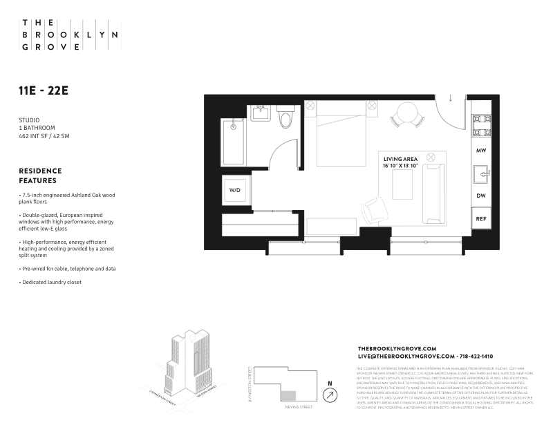 10 Nevins Street 17e, Downtown Brooklyn, Brooklyn, NY, 11217, $635,000, Property For Sale, Halstead Real Estate, Floorplan 10 Nevins Street 17e, Downtown Brooklyn, Brooklyn, NY, 11217, $635,000, Property For Sale, Halstead Real Estate, Floorplan