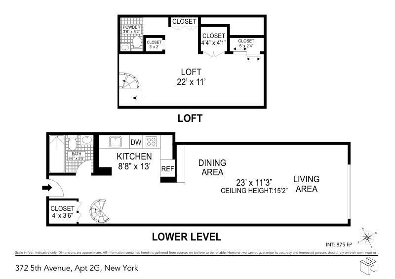 372 Fifth Avenue 2g, Midtown East, NYC, 10018, $3,395, Rented Property, Halstead Real Estate, Floorplan 372 Fifth Avenue 2g, Midtown East, NYC, 10018, $3,395, Rented Property, Halstead Real Estate, Floorplan