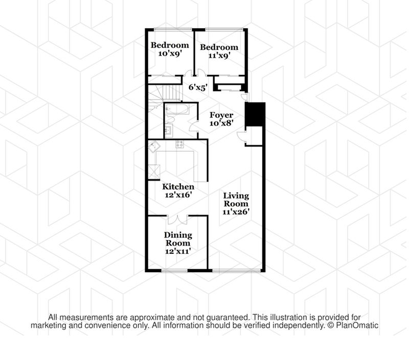 200 Paterson Plank Rd 408, Union City, New Jersey, 07087, $425,000, Property For Sale, Halstead Real Estate, Floorplan 200 Paterson Plank Rd 408, Union City, New Jersey, 07087, $425,000, Property For Sale, Halstead Real Estate, Floorplan