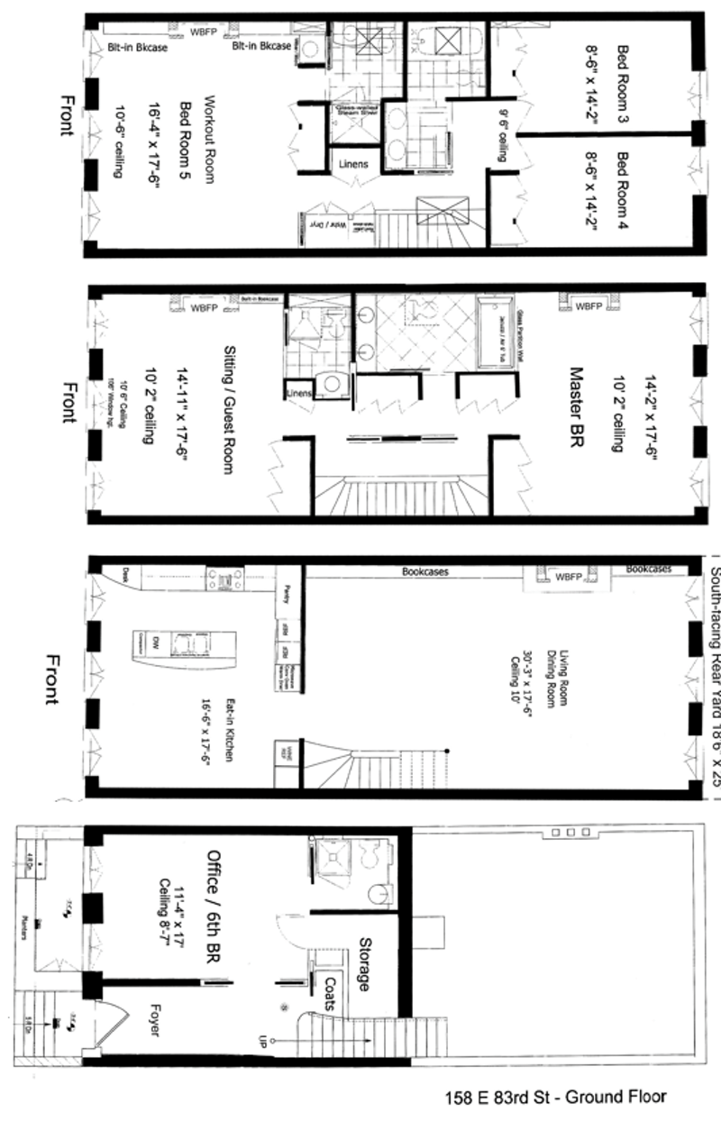 Gorgeous European Townhouse, Upper East Side, NYC, 10028, $22,900, Property For Rent, Halstead Real Estate, Floorplan Gorgeous European Townhouse, Upper East Side, NYC, 10028, $22,900, Property For Rent, Halstead Real Estate, Floorplan