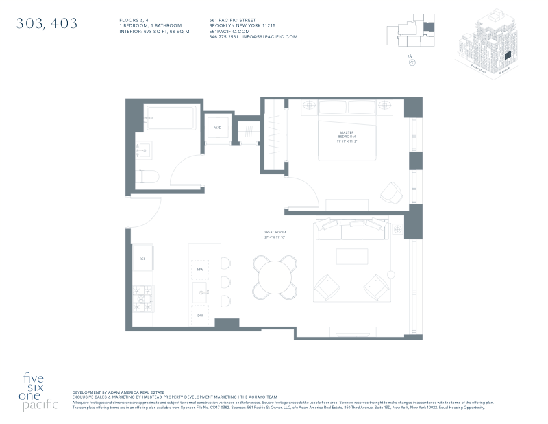 561 Pacific Street 303, Boerum Hill, Brooklyn, NY, 11217, $900,000, Property For Sale, Halstead Real Estate, Floorplan 561 Pacific Street 303, Boerum Hill, Brooklyn, NY, 11217, $900,000, Property For Sale, Halstead Real Estate, Floorplan