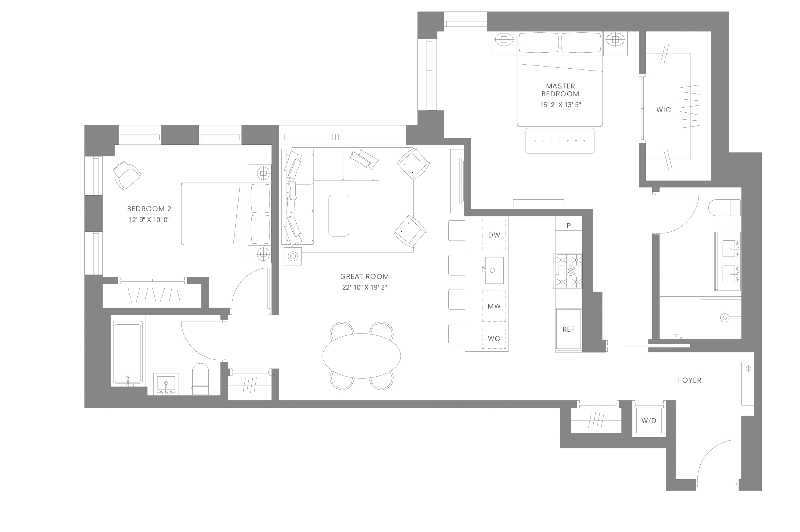 561 Pacific Street 606, Boerum Hill, Brooklyn, NY, 11217, $1,795,000, Property For Sale, Halstead Real Estate, Floorplan 561 Pacific Street 606, Boerum Hill, Brooklyn, NY, 11217, $1,795,000, Property For Sale, Halstead Real Estate, Floorplan