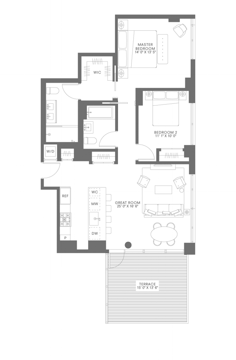 561 Pacific Street 1002, Boerum Hill, Brooklyn, NY, 11217, $1,925,000, Property For Sale, Halstead Real Estate, Floorplan 561 Pacific Street 1002, Boerum Hill, Brooklyn, NY, 11217, $1,925,000, Property For Sale, Halstead Real Estate, Floorplan