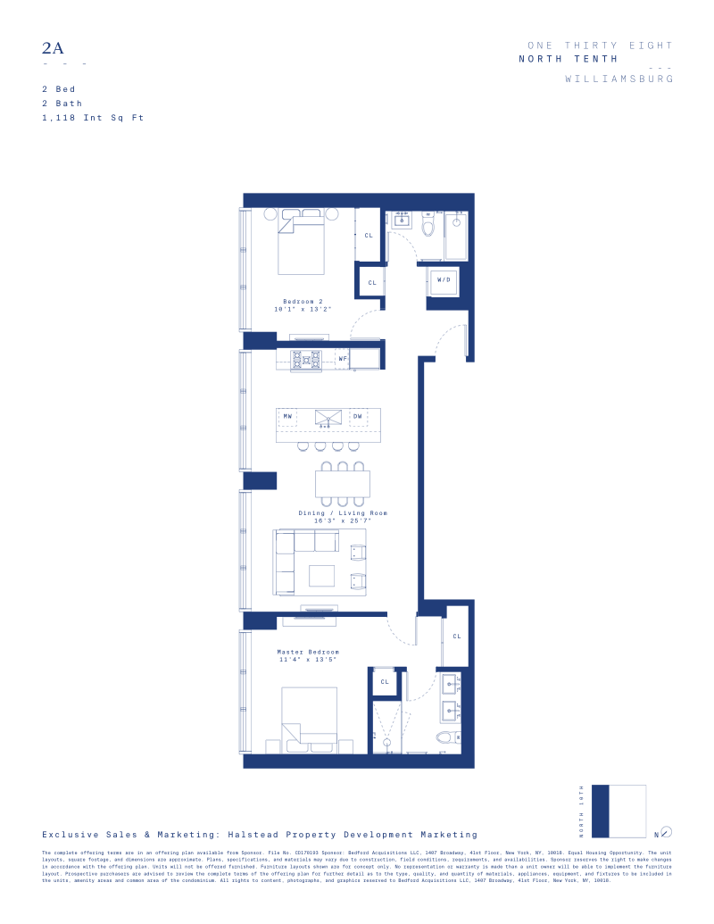 138 North 10th Street 2a, Williamsburg, Brooklyn, NY, 11249, $1,850,000, Property For Sale, Halstead Real Estate, Floorplan 138 North 10th Street 2a, Williamsburg, Brooklyn, NY, 11249, $1,850,000, Property For Sale, Halstead Real Estate, Floorplan