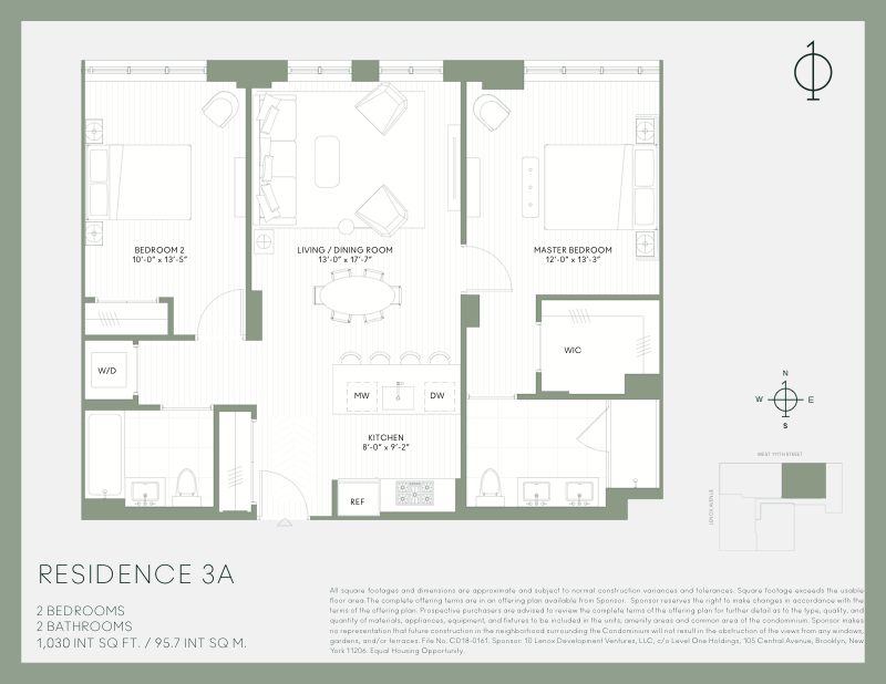 10 Lenox Avenue 3a, Upper Manhattan, NYC, 10026, $1,282,500, Property For Sale, Halstead Real Estate, Floorplan 10 Lenox Avenue 3a, Upper Manhattan, NYC, 10026, $1,282,500, Property For Sale, Halstead Real Estate, Floorplan