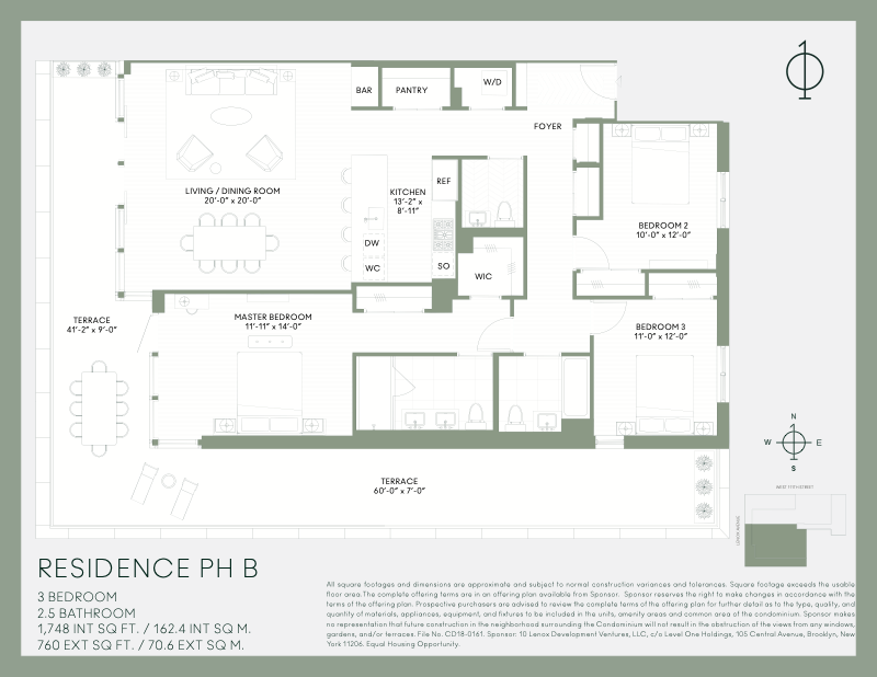 10 Lenox Avenue Phb, Upper Manhattan, NYC, 10026, $3,195,000, Property For Sale, Halstead Real Estate, Floorplan 10 Lenox Avenue Phb, Upper Manhattan, NYC, 10026, $3,195,000, Property For Sale, Halstead Real Estate, Floorplan