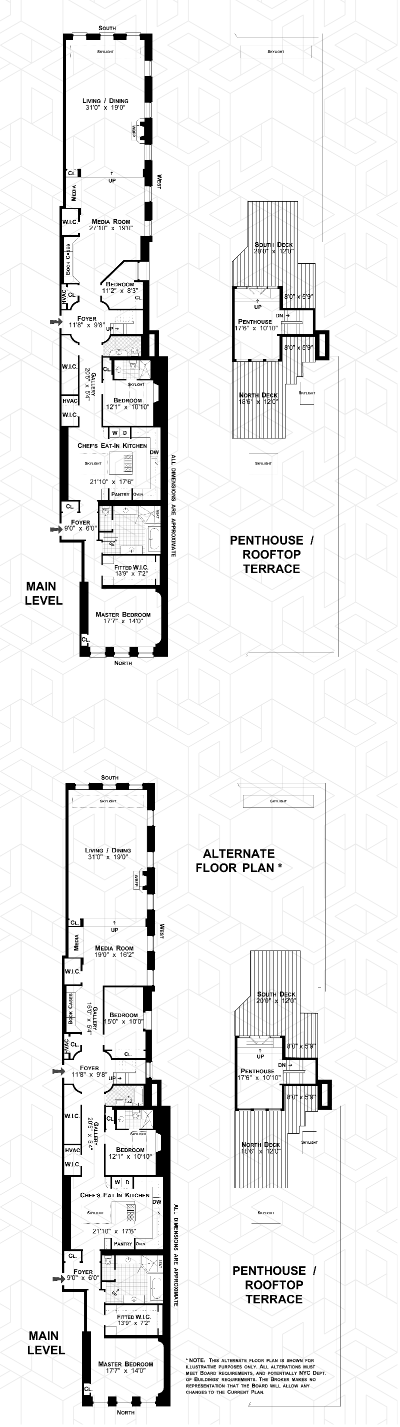 30 West 13th Street, Greenwich Village, NYC, 10011, $5,750,000, Property For Sale, Halstead Real Estate, Floorplan 30 West 13th Street, Greenwich Village, NYC, 10011, $5,750,000, Property For Sale, Halstead Real Estate, Floorplan