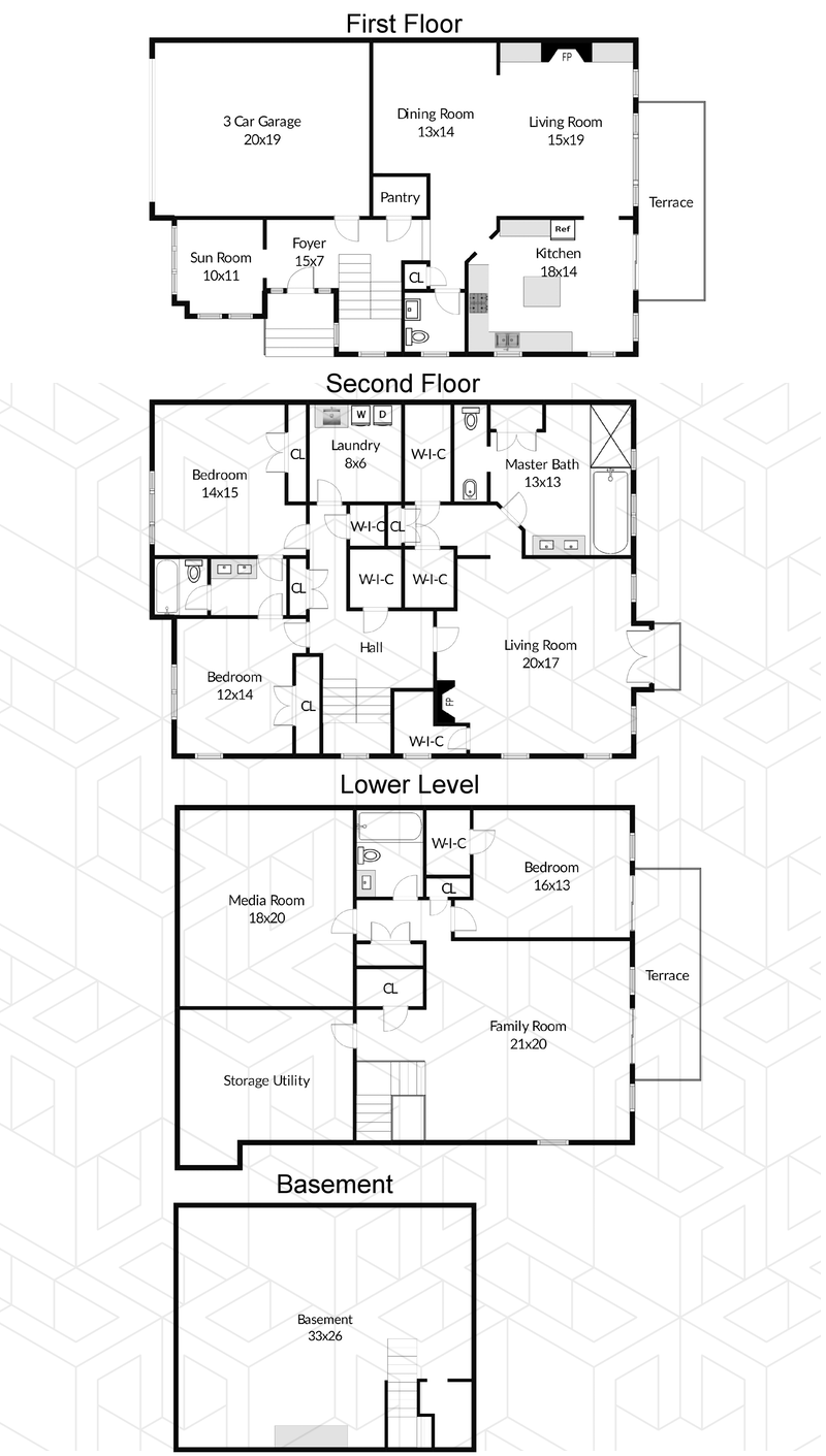 13 Summit Drive, North Caldwell, New Jersey, 07006, $745,000, Property For Sale, Halstead Real Estate, Floorplan 13 Summit Drive, North Caldwell, New Jersey, 07006, $745,000, Property For Sale, Halstead Real Estate, Floorplan
