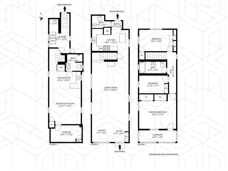 132 -42 114th Place, South Ozone Park, Queens, NY, 11420, $730,000, Property For Sale, Halstead Real Estate, Floorplan 132 -42 114th Place, South Ozone Park, Queens, NY, 11420, $730,000, Property For Sale, Halstead Real Estate, Floorplan