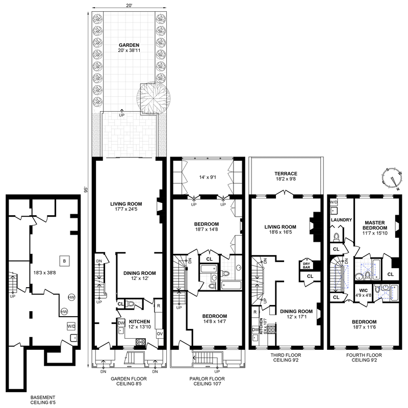 226 East 62nd Street, Upper East Side, NYC, 10065, $6,395,000, Property For Sale, Halstead Real Estate, Floorplan 226 East 62nd Street, Upper East Side, NYC, 10065, $6,395,000, Property For Sale, Halstead Real Estate, Floorplan
