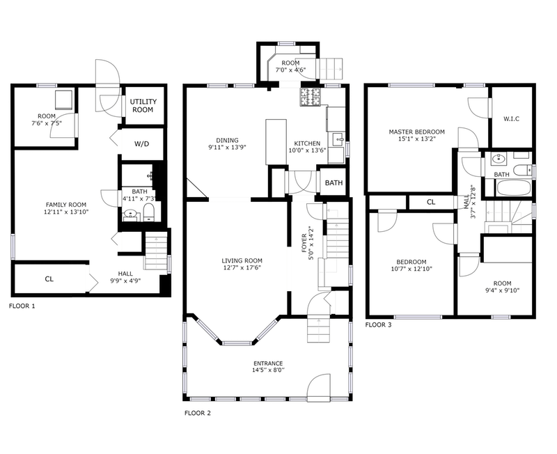 62 Hudson Place, Weehawken, New Jersey, 07086, $799,000, Property For Sale, Halstead Real Estate, Floorplan 62 Hudson Place, Weehawken, New Jersey, 07086, $799,000, Property For Sale, Halstead Real Estate, Floorplan