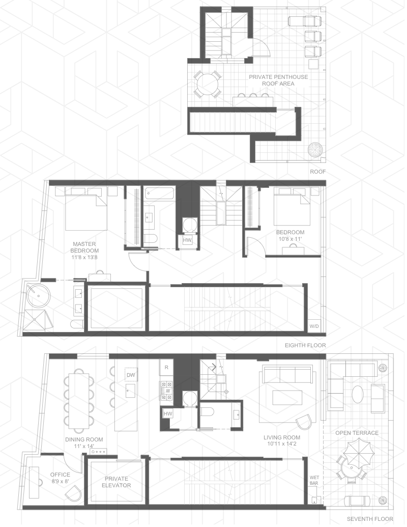 313 West 121st Street Ph, Upper Manhattan, NYC, 10027, $2,195,000, Property For Sale, Halstead Real Estate, Floorplan 313 West 121st Street Ph, Upper Manhattan, NYC, 10027, $2,195,000, Property For Sale, Halstead Real Estate, Floorplan