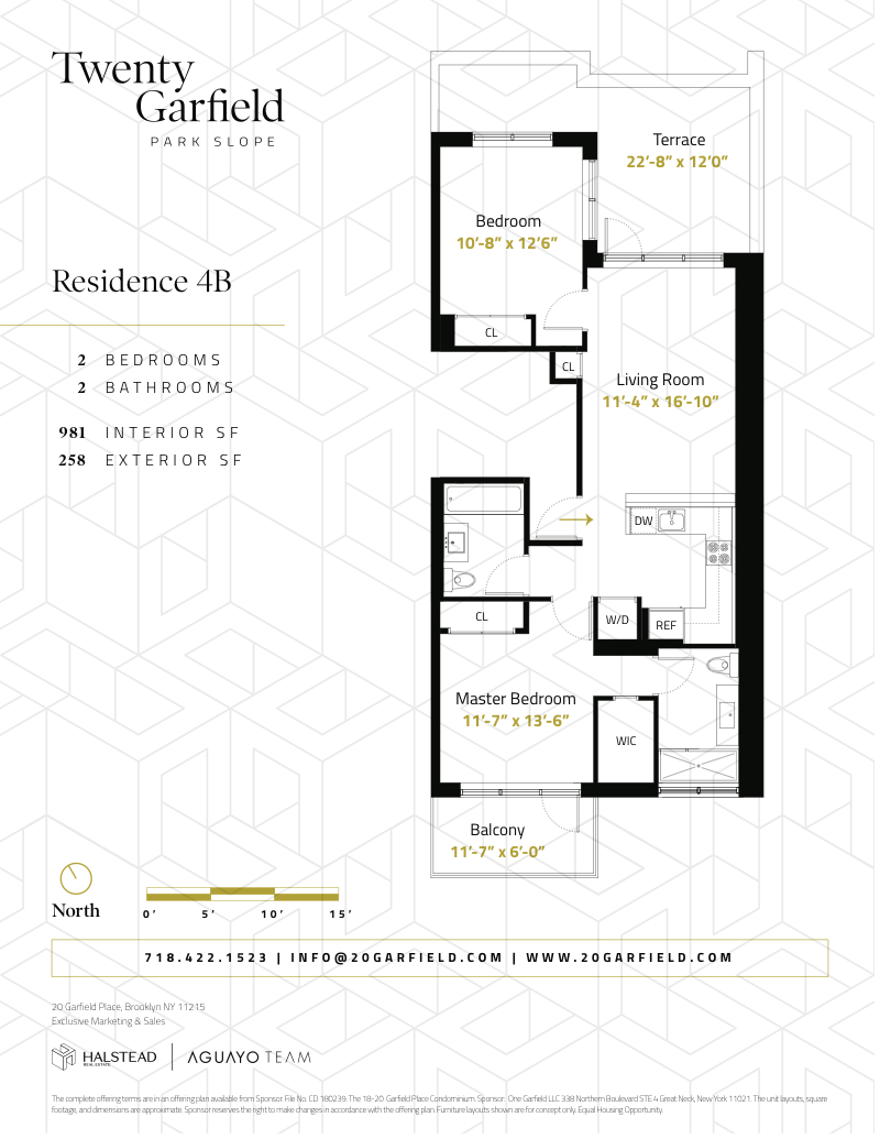20 Garfield Place 4b, Park Slope, Brooklyn, NY, 11215, $1,395,000, Property For Sale, Halstead Real Estate, Floorplan 20 Garfield Place 4b, Park Slope, Brooklyn, NY, 11215, $1,395,000, Property For Sale, Halstead Real Estate, Floorplan