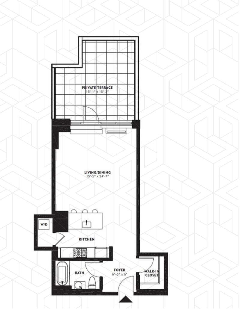 360 Furman Street 339, Brooklyn Heights, Brooklyn, NY, 11201, $899,000, Property For Sale, Halstead Real Estate, Floorplan 360 Furman Street 339, Brooklyn Heights, Brooklyn, NY, 11201, $899,000, Property For Sale, Halstead Real Estate, Floorplan