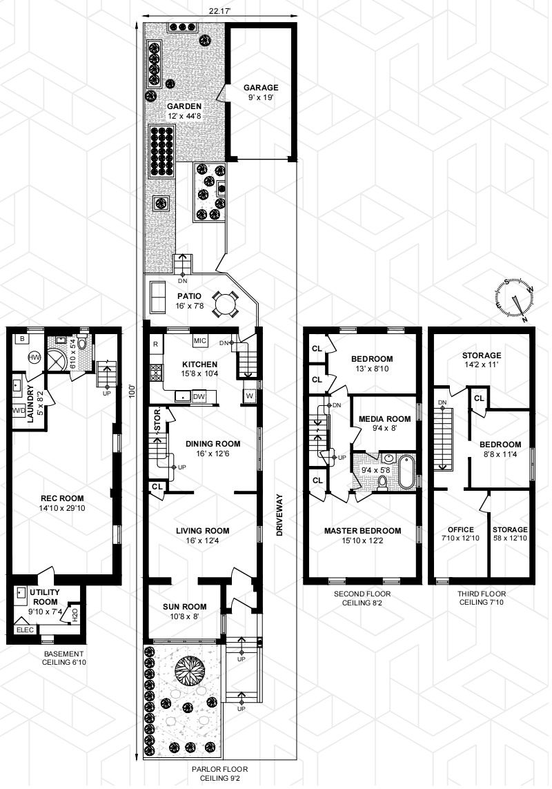178 Sullivan Place, Crown Heights, Brooklyn, NY, 11225, $1,400,000, Property For Sale, Halstead Real Estate, Floorplan 178 Sullivan Place, Crown Heights, Brooklyn, NY, 11225, $1,400,000, Property For Sale, Halstead Real Estate, Floorplan