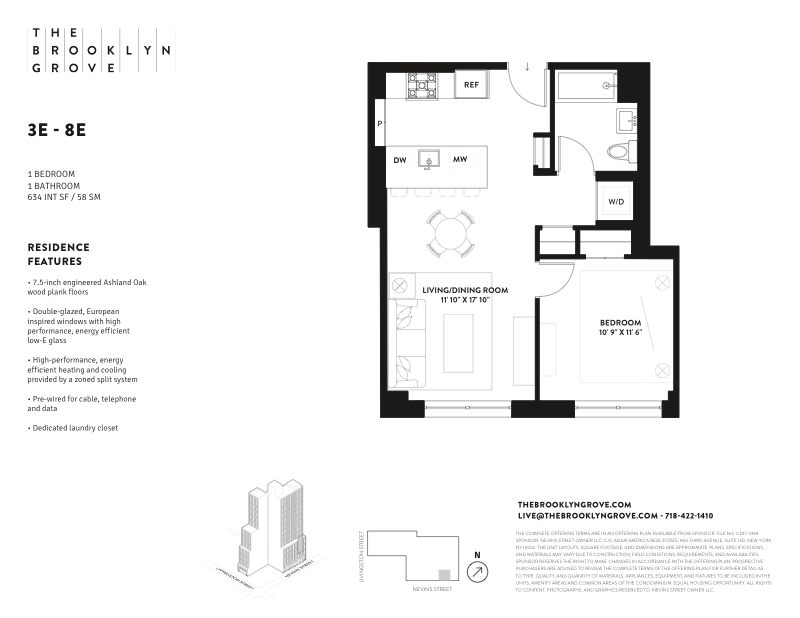 10 Nevins Street 3e, Downtown Brooklyn, Brooklyn, NY, 11217, $825,000, Property For Sale, Halstead Real Estate, Floorplan 10 Nevins Street 3e, Downtown Brooklyn, Brooklyn, NY, 11217, $825,000, Property For Sale, Halstead Real Estate, Floorplan
