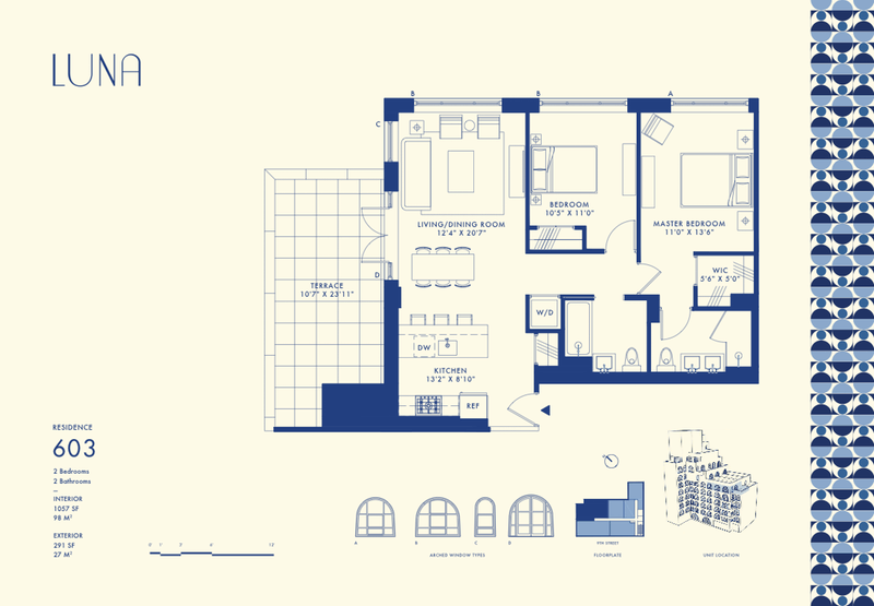 229 9th Street 603, Gowanus, Brooklyn, NY, 11215, $1,400,000, Property For Sale, Halstead Real Estate, Floorplan 229 9th Street 603, Gowanus, Brooklyn, NY, 11215, $1,400,000, Property For Sale, Halstead Real Estate, Floorplan