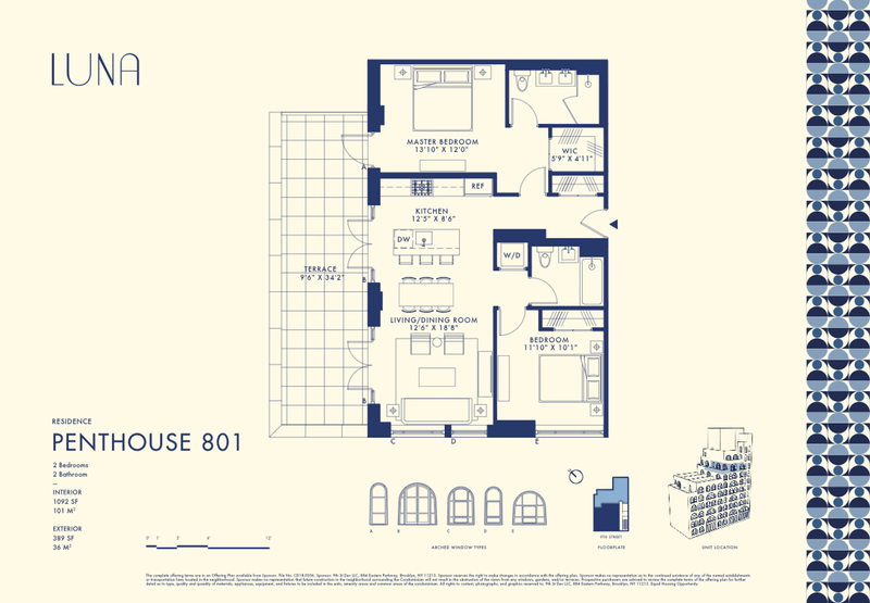 229 9th Street Ph8a, Gowanus, Brooklyn, NY, 11215, $1,600,000, Property For Sale, Halstead Real Estate, Floorplan 229 9th Street Ph8a, Gowanus, Brooklyn, NY, 11215, $1,600,000, Property For Sale, Halstead Real Estate, Floorplan
