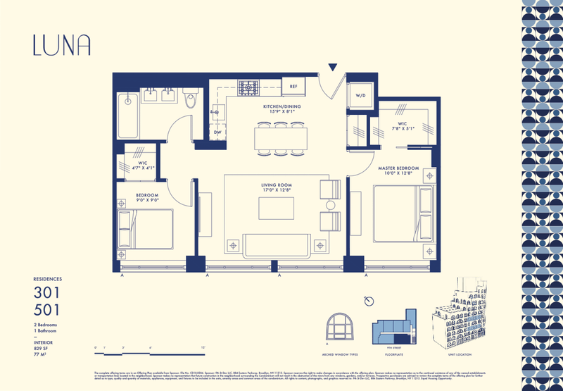 229 9th Street 501, Gowanus, Brooklyn, NY, 11215, $1,050,000, Property For Sale, Halstead Real Estate, Floorplan 229 9th Street 501, Gowanus, Brooklyn, NY, 11215, $1,050,000, Property For Sale, Halstead Real Estate, Floorplan