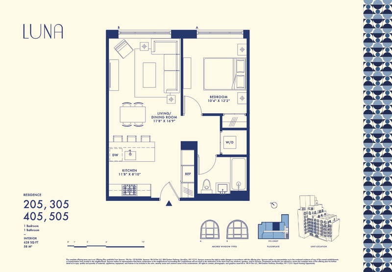 229 9th Street 405, Gowanus, Brooklyn, NY, 11215, $760,000, Property For Sale, Halstead Real Estate, Floorplan 229 9th Street 405, Gowanus, Brooklyn, NY, 11215, $760,000, Property For Sale, Halstead Real Estate, Floorplan