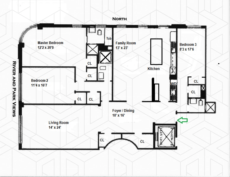 140 Riverside Drive, Upper West Side, NYC, 10024, $14,250, Property For Rent, Halstead Real Estate, Floorplan 140 Riverside Drive, Upper West Side, NYC, 10024, $14,250, Property For Rent, Halstead Real Estate, Floorplan