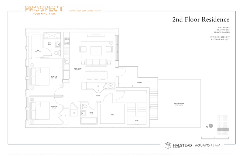 496 Prospect Place 2, Crown Heights, Brooklyn, NY, 11238, $1,349,000, Property For Sale, Halstead Real Estate, Floorplan 496 Prospect Place 2, Crown Heights, Brooklyn, NY, 11238, $1,349,000, Property For Sale, Halstead Real Estate, Floorplan