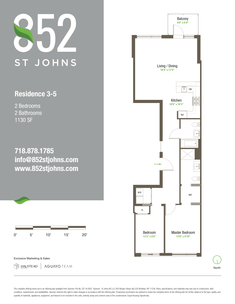 852 St Johns Place 5, Crown Heights, Brooklyn, NY, 11216, $980,000, Property For Sale, Halstead Real Estate, Floorplan 852 St Johns Place 5, Crown Heights, Brooklyn, NY, 11216, $980,000, Property For Sale, Halstead Real Estate, Floorplan