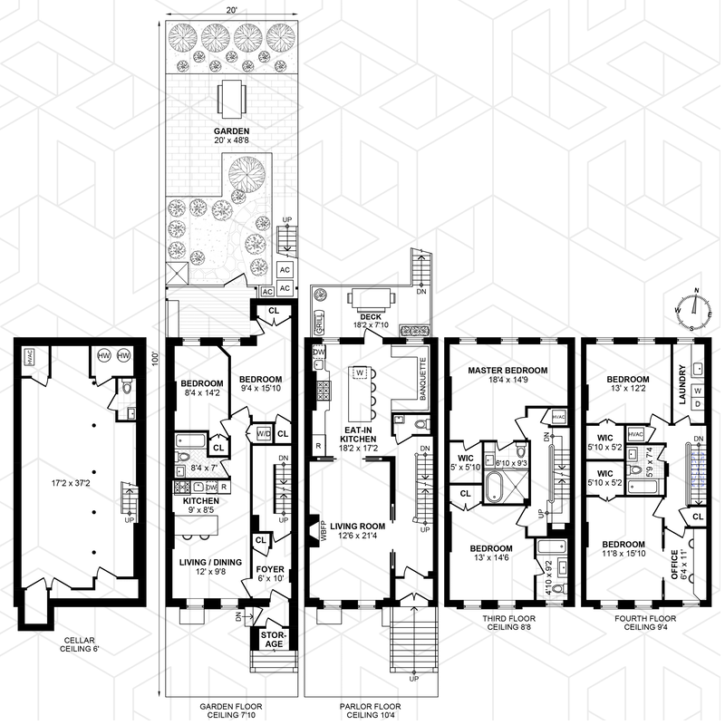 639 Macon Street, Bedford Stuyvesant, Brooklyn, NY, 11233, $2,550,000, Property For Sale, Halstead Real Estate, Floorplan 639 Macon Street, Bedford Stuyvesant, Brooklyn, NY, 11233, $2,550,000, Property For Sale, Halstead Real Estate, Floorplan