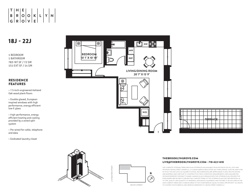 10 Nevins Street 20j, Downtown Brooklyn, Brooklyn, NY, 11217, $945,000, Property For Sale, Halstead Real Estate, Floorplan 10 Nevins Street 20j, Downtown Brooklyn, Brooklyn, NY, 11217, $945,000, Property For Sale, Halstead Real Estate, Floorplan
