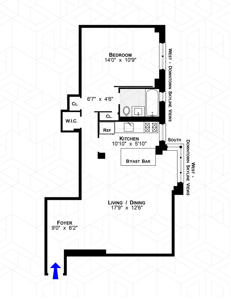 530 Grand Street, Lower East Side, NYC, 10002, $639,000, Property For Sale, Halstead Real Estate, Floorplan 530 Grand Street, Lower East Side, NYC, 10002, $639,000, Property For Sale, Halstead Real Estate, Floorplan