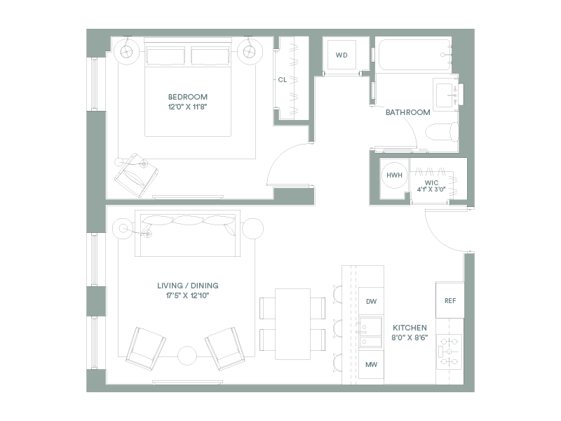 2218 Jackson Avenue, Long Island City, Queens, NY, 11101, $3,800, Property For Rent, Halstead Real Estate, Floorplan 2218 Jackson Avenue, Long Island City, Queens, NY, 11101, $3,800, Property For Rent, Halstead Real Estate, Floorplan