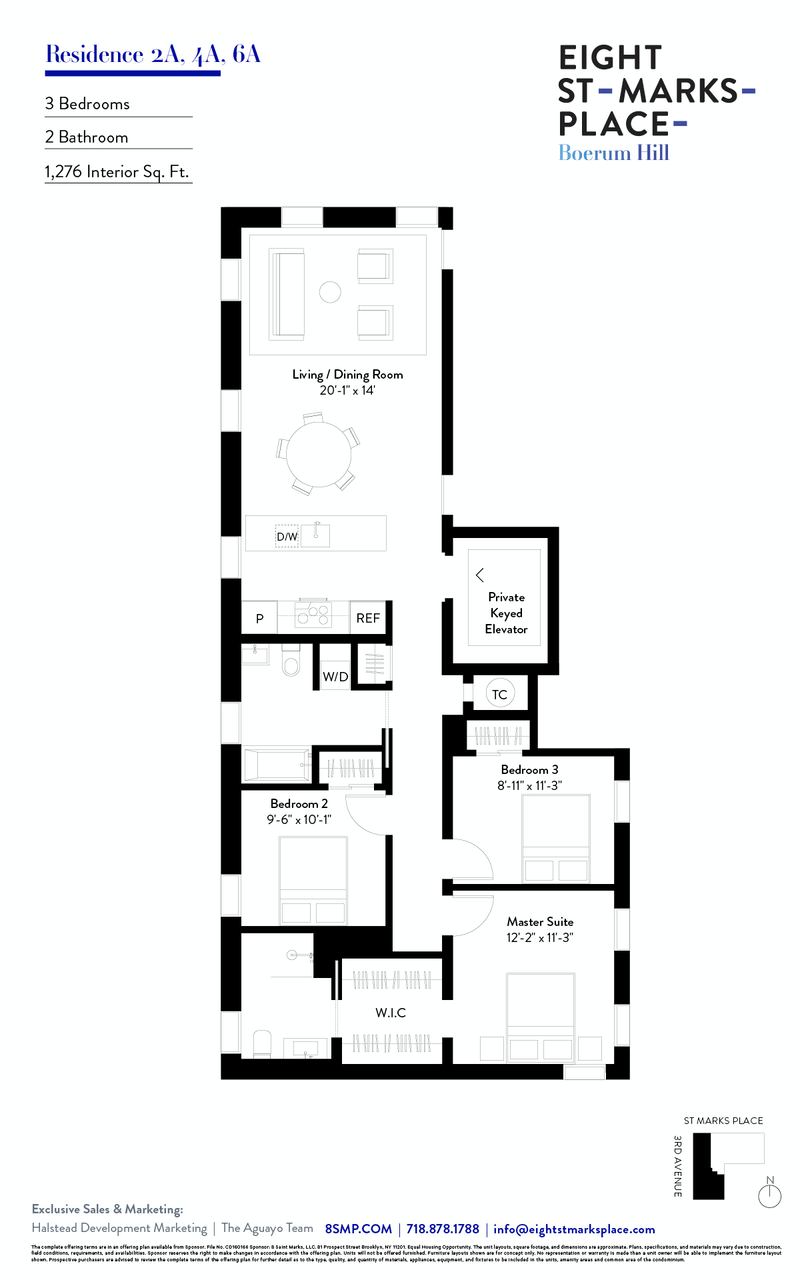 8 St Marks Place 4a, Boerum Hill, Brooklyn, NY, 11217, $1,685,000, Property For Sale, Halstead Real Estate, Floorplan 8 St Marks Place 4a, Boerum Hill, Brooklyn, NY, 11217, $1,685,000, Property For Sale, Halstead Real Estate, Floorplan