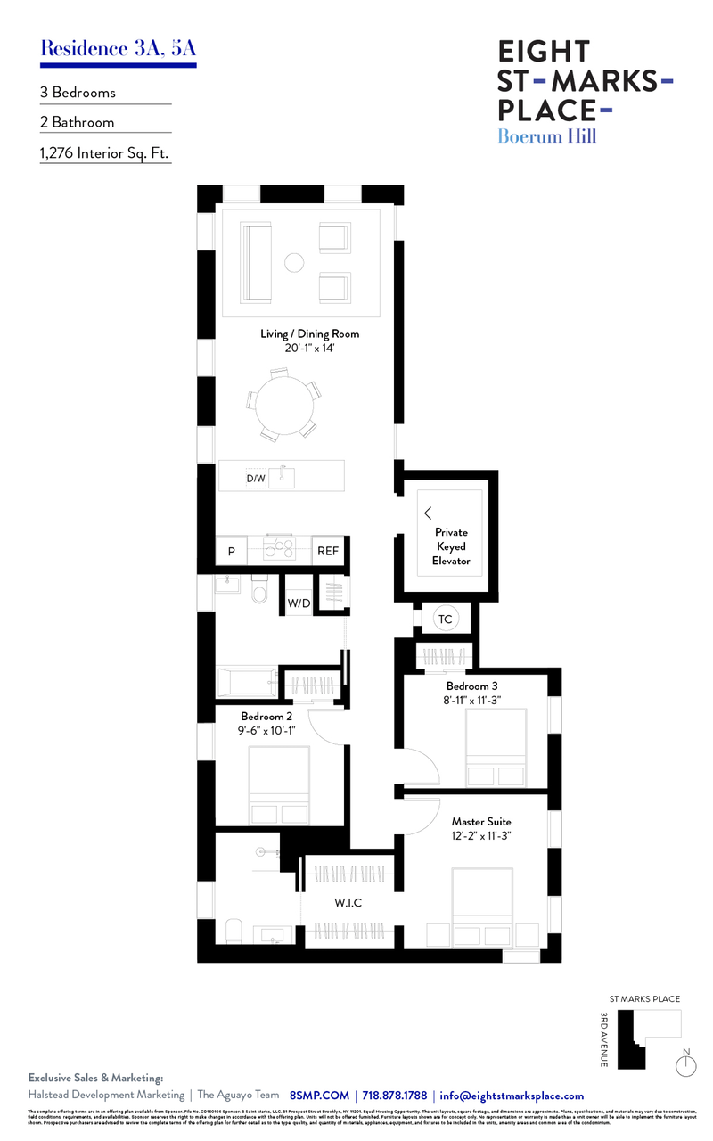 8 St Marks Place 5a, Boerum Hill, Brooklyn, NY, 11217, $1,715,000, Property For Sale, Halstead Real Estate, Floorplan 8 St Marks Place 5a, Boerum Hill, Brooklyn, NY, 11217, $1,715,000, Property For Sale, Halstead Real Estate, Floorplan