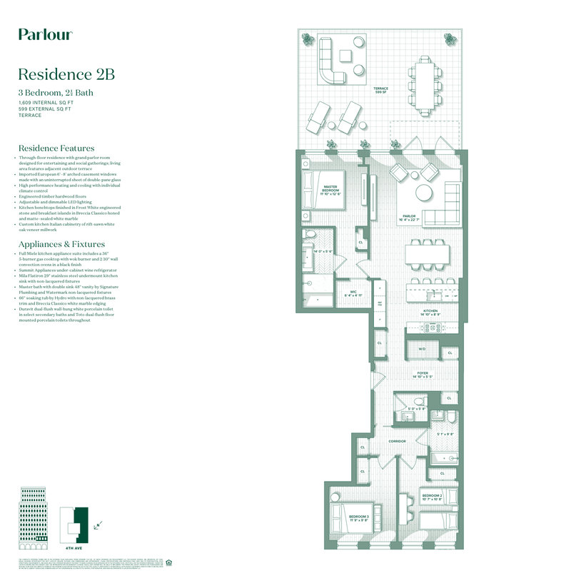 243 Fourth Avenue 2b, Park Slope, Brooklyn, NY, 11215, $2,349,000, Property For Sale, Halstead Real Estate, Floorplan 243 Fourth Avenue 2b, Park Slope, Brooklyn, NY, 11215, $2,349,000, Property For Sale, Halstead Real Estate, Floorplan
